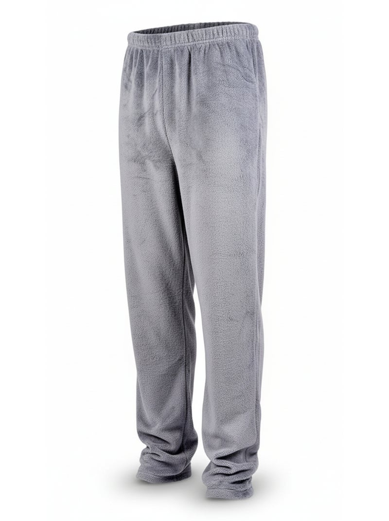 Pijama Homem Inverno Polar SECRET CLUB Z2653 Cinza - Kiabi