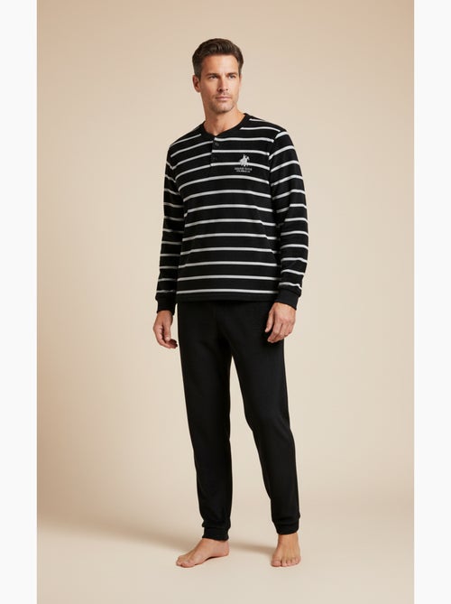 Pijama Homem Inverno Polar SECRET CLUB Z2653 - Kiabi