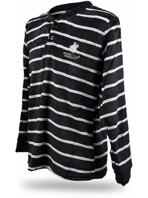 Pijama Homem Inverno Polar SECRET CLUB Z2653 - Kiabi