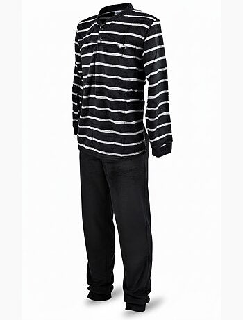 Pijama Homem Inverno Polar Suave RISCAS Z2654