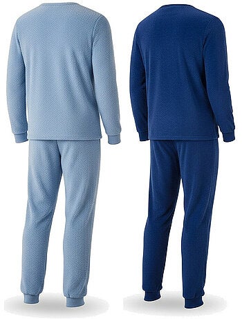 Pijama homem pack de 2 ozabi, polar macio e fofinho, bordado