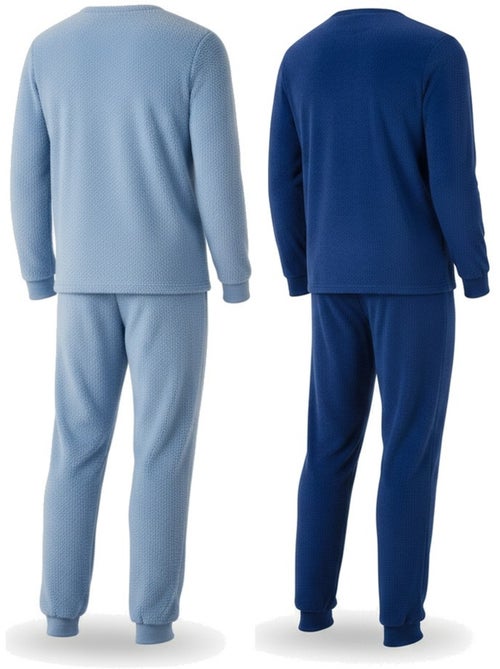 Pijama homem pack de 2 ozabi, polar macio e fofinho, bordado - Kiabi Pijama homem pack de 2 ozabi, polar macio e fofinho, bordado - Kiabi