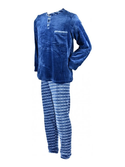 Pijama Homem Polar Eco - Kiabi Pijama Homem Polar Eco - Kiabi