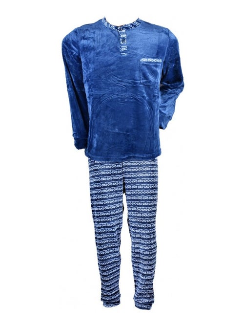 Pijama Homem Polar Eco - Kiabi Pijama Homem Polar Eco - Kiabi