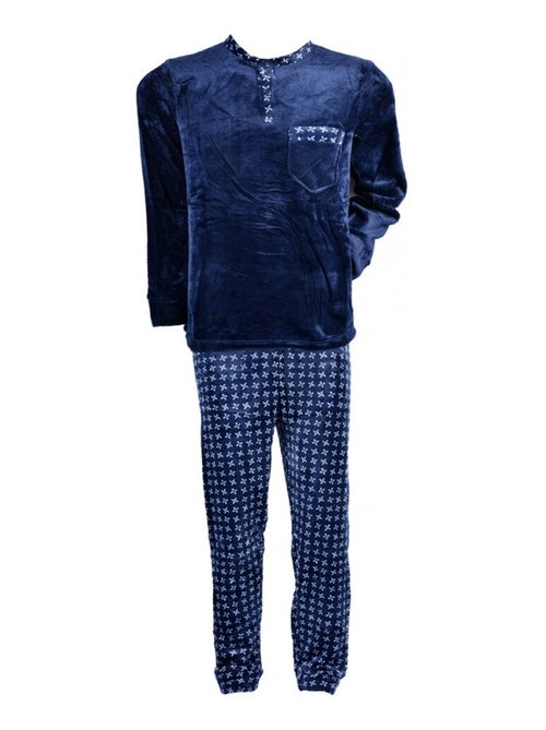 Pijama Homem Polar Eco - Kiabi Pijama Homem Polar Eco - Kiabi