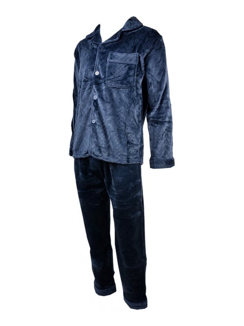 Pijama Homem Polar Eco - Kiabi Pijama Homem Polar Eco - Kiabi