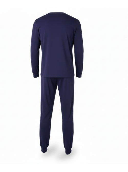 Pijama homem polar estampado bordado ozabi - Kiabi