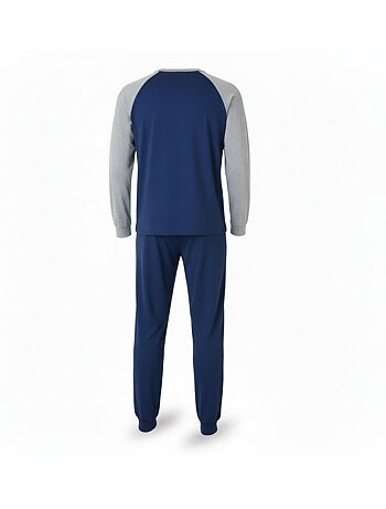 Pijama homem polar raglan bordado ozabi