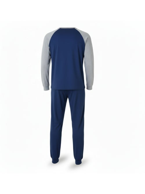 Pijama homem polar raglan bordado ozabi - Kiabi