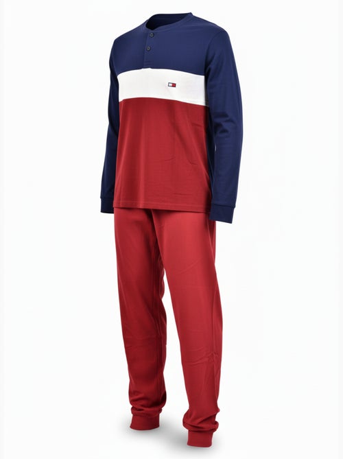 Pijama Homem Tricolor Microfibra Stretch C2520 - Kiabi
