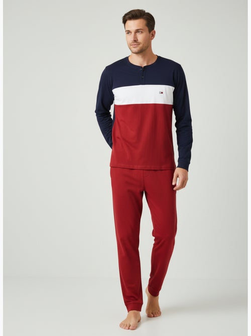 Pijama Homem Tricolor Microfibra Stretch C2520 - Kiabi