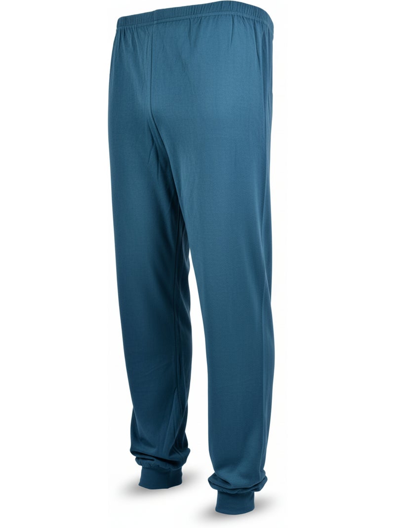 Pijama Homem Tricolor Microfibra Stretch C2520 Verde - Kiabi