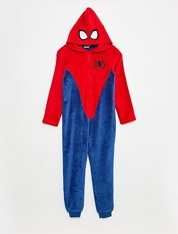 Fato de dormir 'Spiderman' em polar