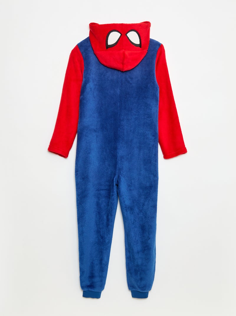 Pijama inteiro 'Homem-Aranha' em polar Vermelho - Kiabi