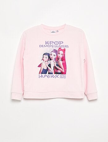 Pijama 'KPop Demon Hunters' 2 peças - T-shirt de manga comprida + calças