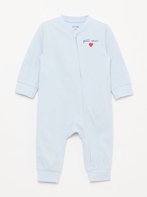 Pijama leve canelado sem pés - Kiabi Pijama leve canelado sem pés - Kiabi