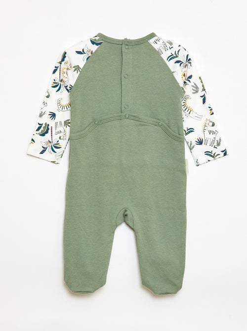 Pijama leve com bolso canguru - Kiabi Pijama leve com bolso canguru - Kiabi