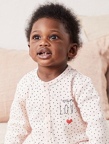 Menina 0-36 meses - Pijama leve em jersey - Kiabi