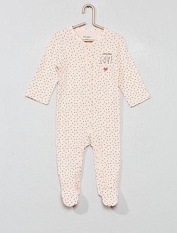 Menina 0-36 meses - Pijama leve em jersey - Kiabi