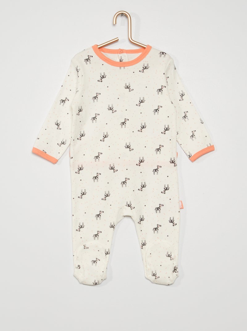 Pijama leve 'Petit Béguin' nude - Kiabi