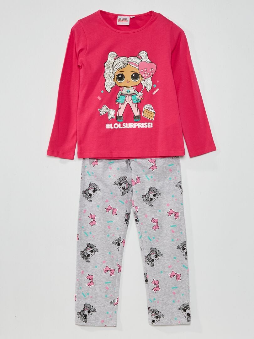Pijama 'LOL Surprise' - 2 peças ROSA - Kiabi