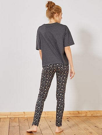 Pijama longo - Kiabi