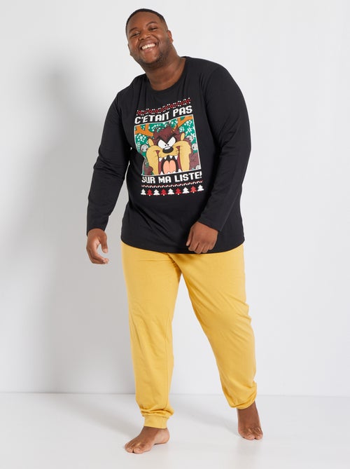 Pijama 'Looney Tunes' em jersey - 2 peças - Kiabi