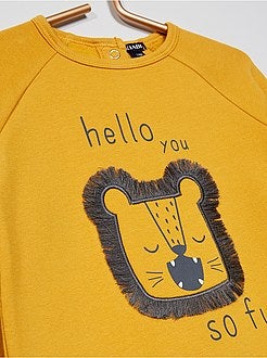 Pijama lúdico cabeça de leão - Kiabi