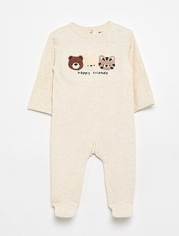 Pijama de algodão jersey para dormir