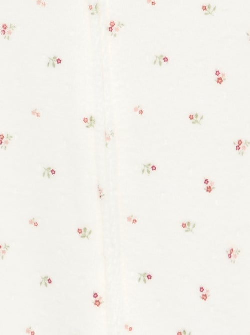 Pijama macacão de veludo canelado - Kiabi Pijama macacão de veludo canelado - Kiabi