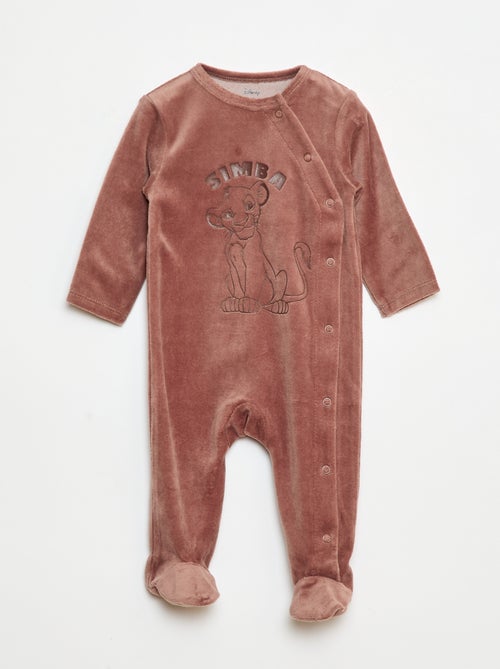 Pijama macacão de veludo 'Simba' 'Disney' - Kiabi