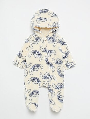 Pijama macacão 'Disney' com efeito carneirinho