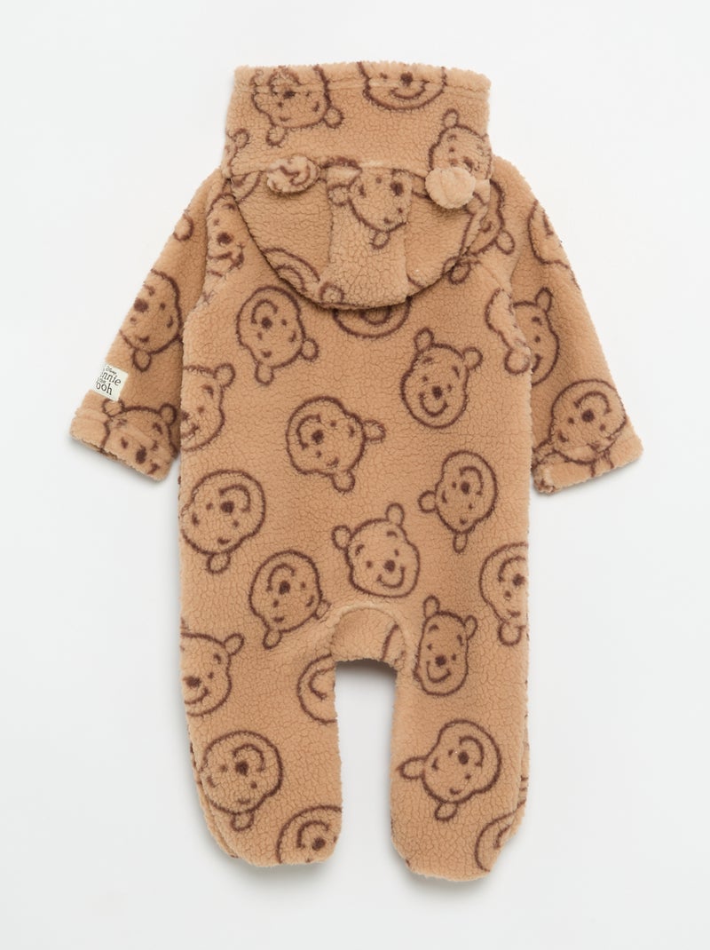 Pijama macacão 'Disney' com efeito carneirinho Bege - Kiabi