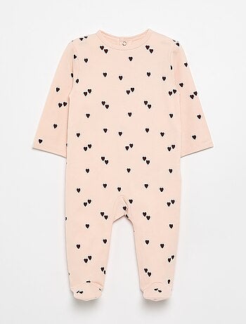 Pijama de algodão jersey para dormir