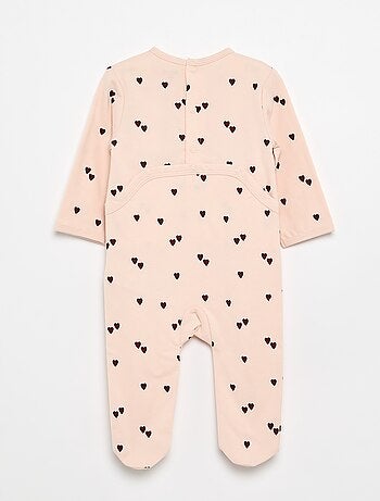 Pijama de algodão jersey para dormir
