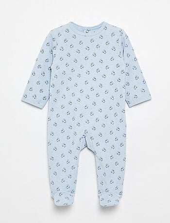 Pijama de algodão jersey para dormir