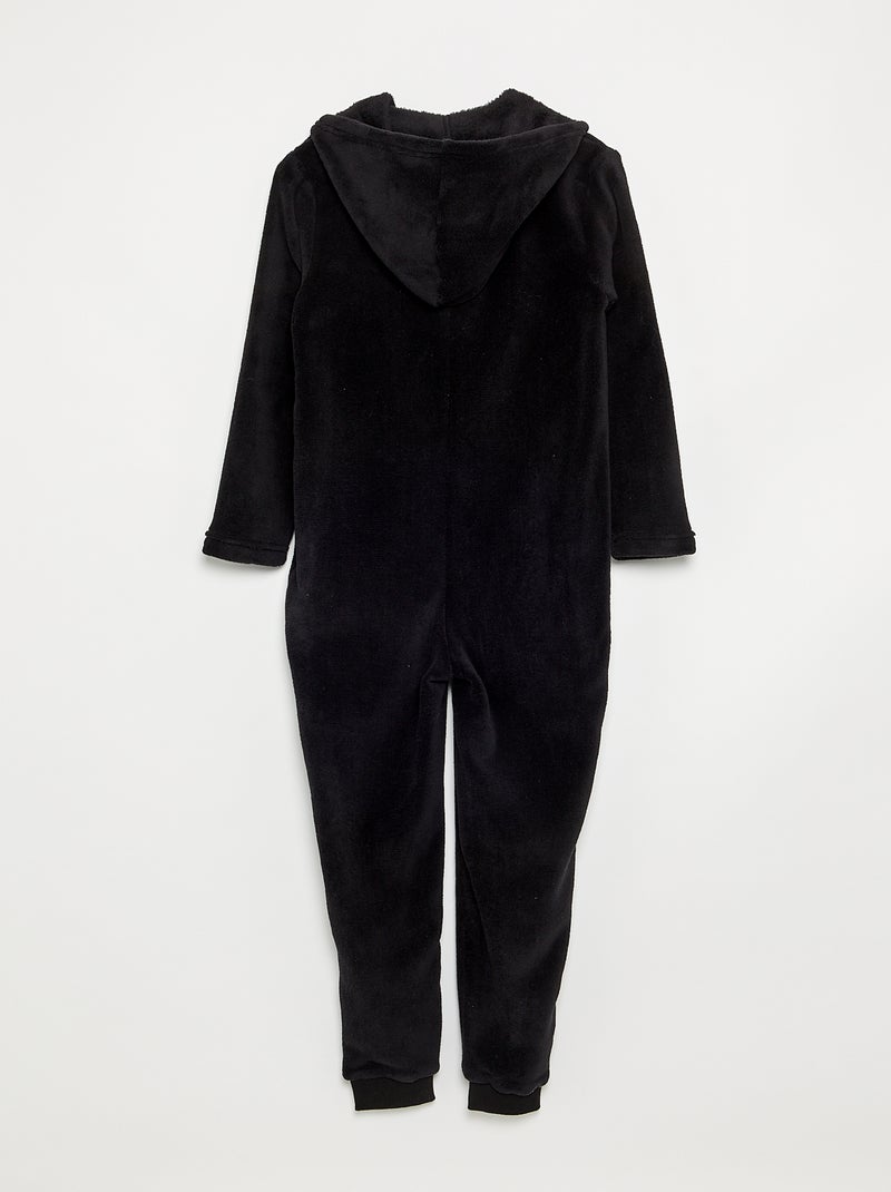 Pijama-macacão 'One Piece' Preto - Kiabi