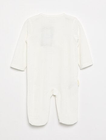 Pijama macacão "Petit Béguin" com animação