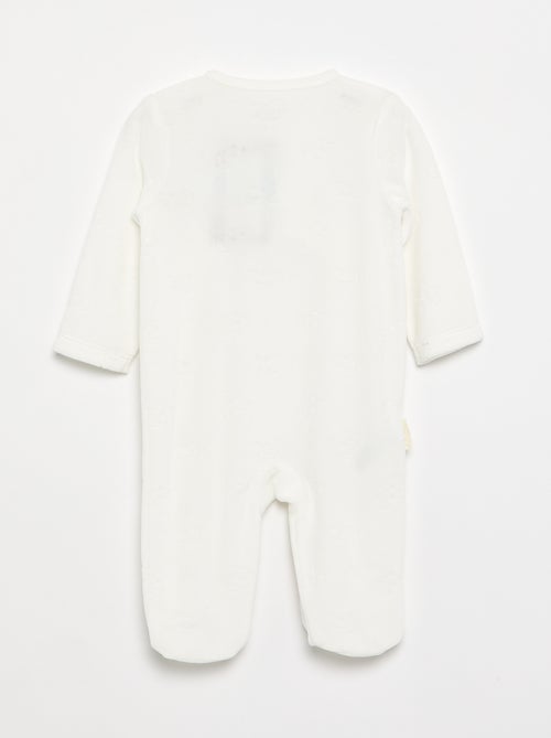 Pijama macacão "Petit Béguin" com animação - Kiabi Pijama macacão "Petit Béguin" com animação - Kiabi