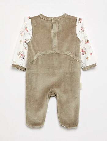 Pijama-macacão 'Petit Béguin'