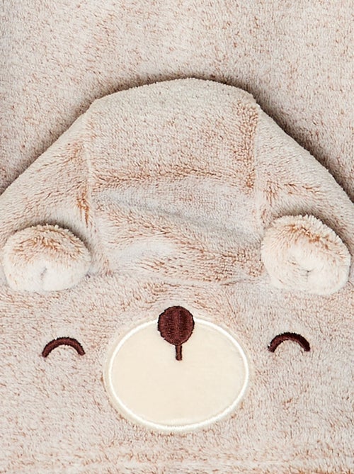 Pijama macacão quente animal - Kiabi