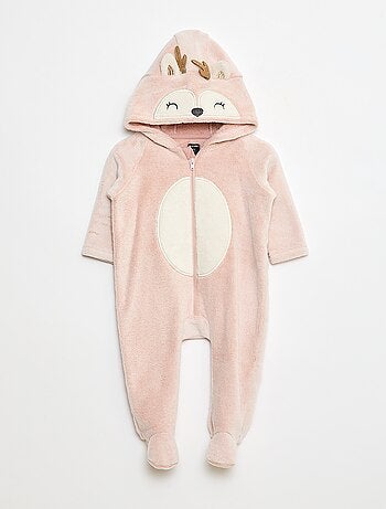 Pijama macacão quente animal