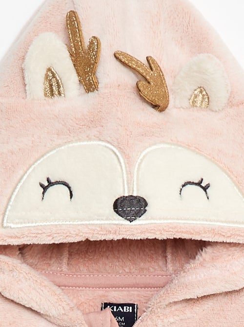 Pijama macacão quente animal - Kiabi