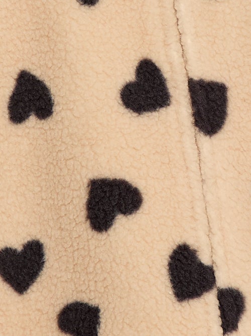 Pijama Macacão Quentinho Efeito Borreguito - Kiabi