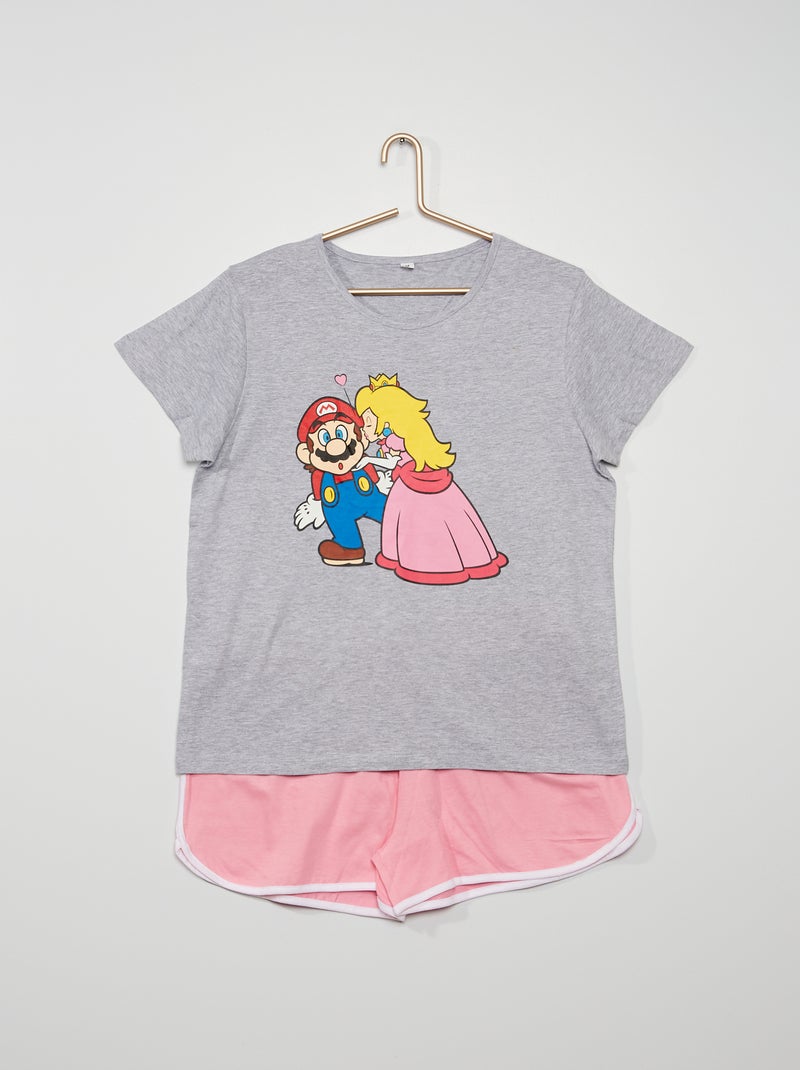 Pijama 'Mário' 2 peças BEGE - Kiabi