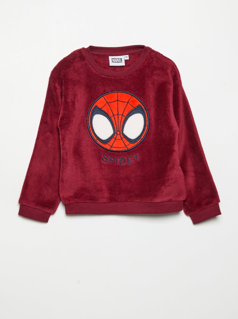 Pijama \'Marvel\' \'Spider-Man\' 2 peças - Camisola + calças Vermelho - Kiabi