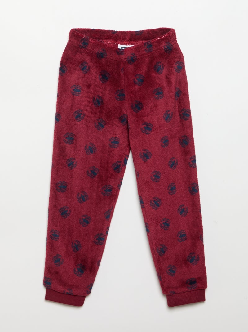 Pijama \'Marvel\' \'Spider-Man\' 2 peças - Camisola + calças Vermelho - Kiabi