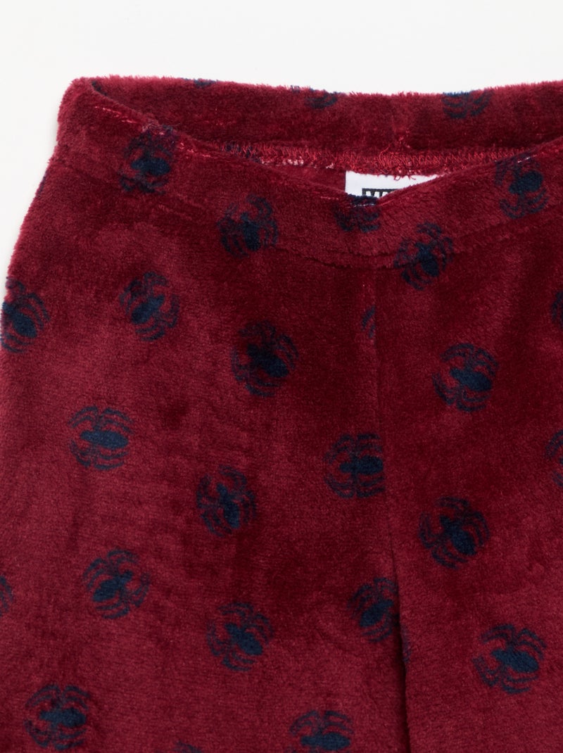 Pijama \'Marvel\' \'Spider-Man\' 2 peças - Camisola + calças Vermelho - Kiabi