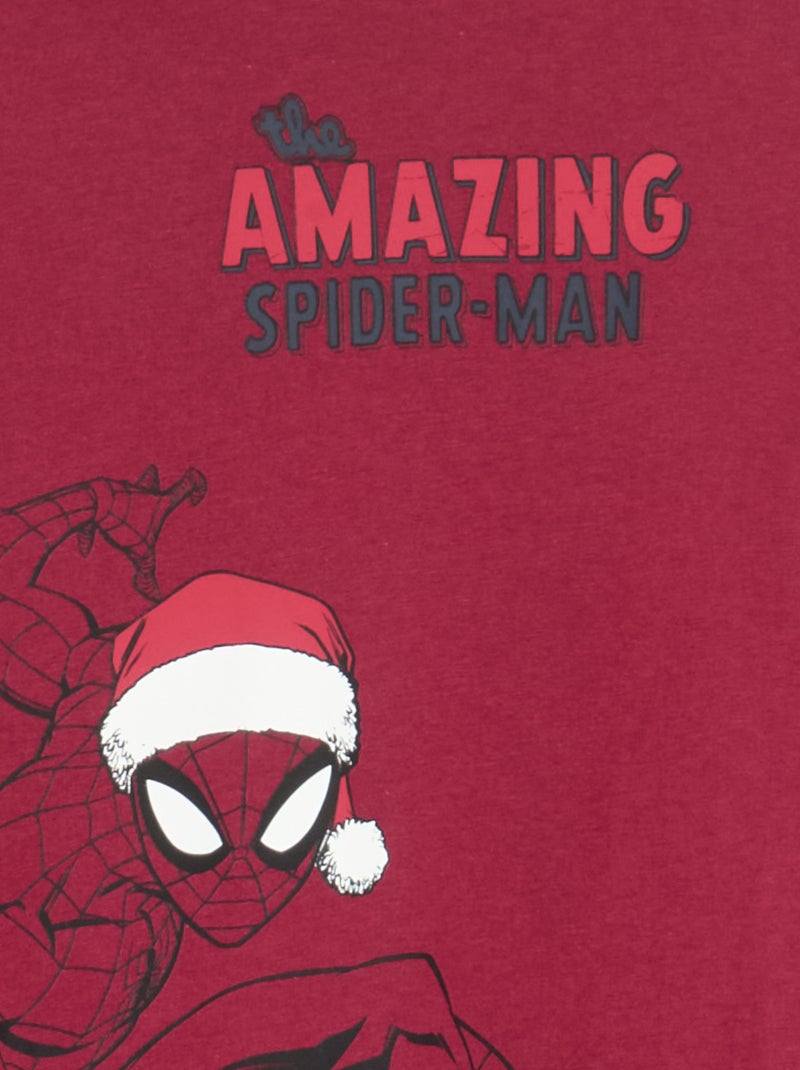 Pijama 'Marvel' 'Spiderman' de 2 peças Vermelho - Kiabi