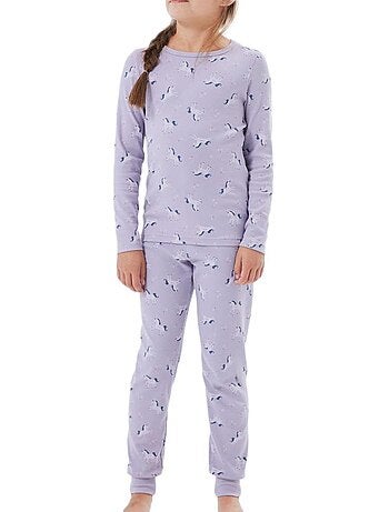 Pijama Mauve de Menina Name it Unicórnio